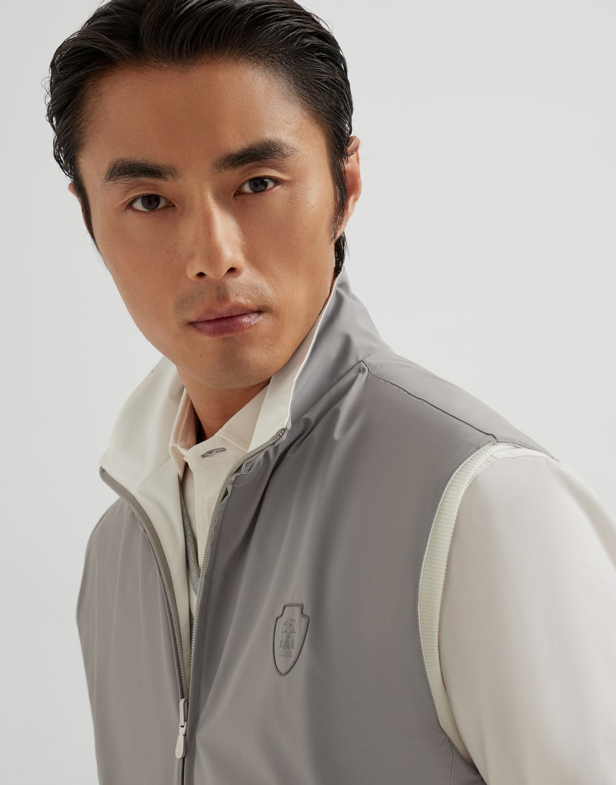 Reversible nylon vest White Man - Brunello Cucinelli