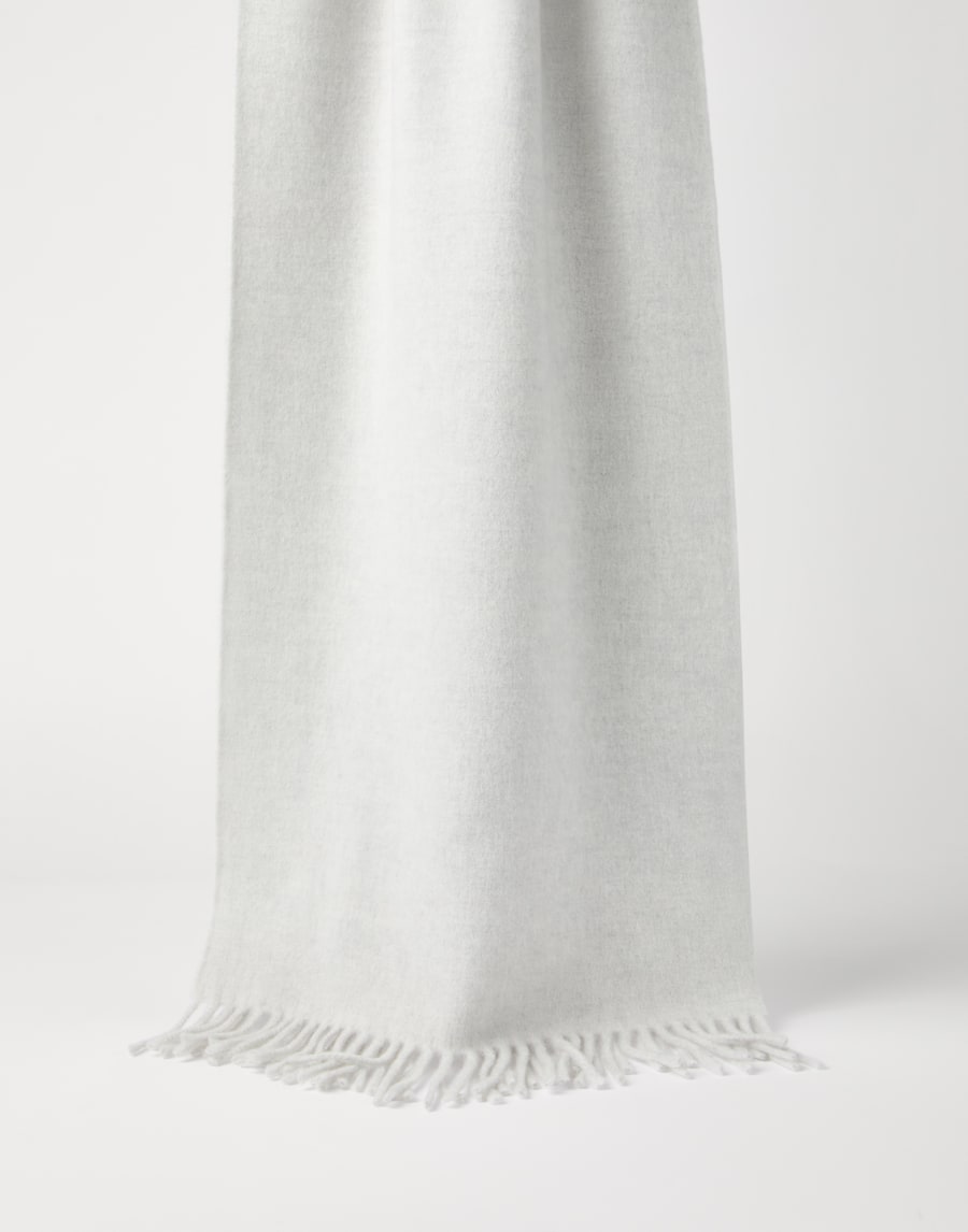 Bufanda de cachemir Gris Claro Mujer - Brunello Cucinelli