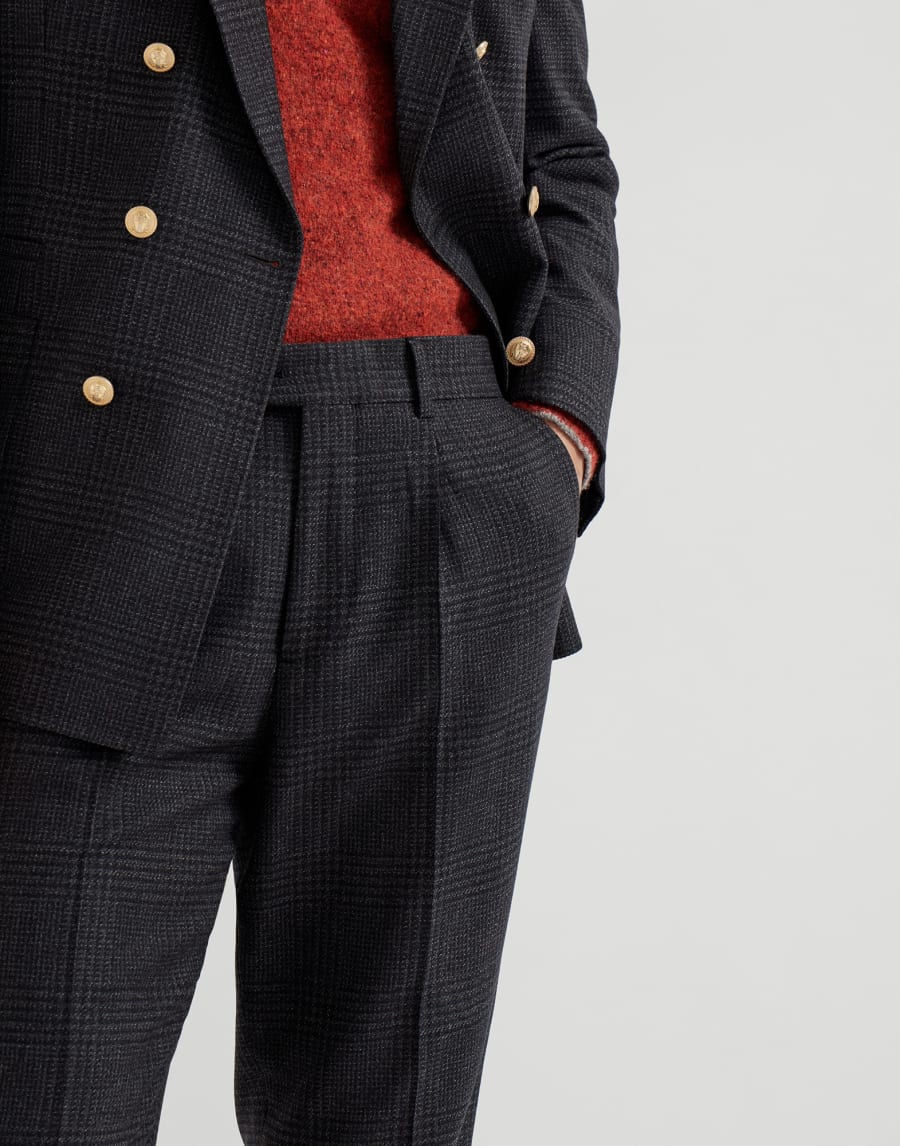 Pantalón leisure fit Antracita Hombre - Brunello Cucinelli