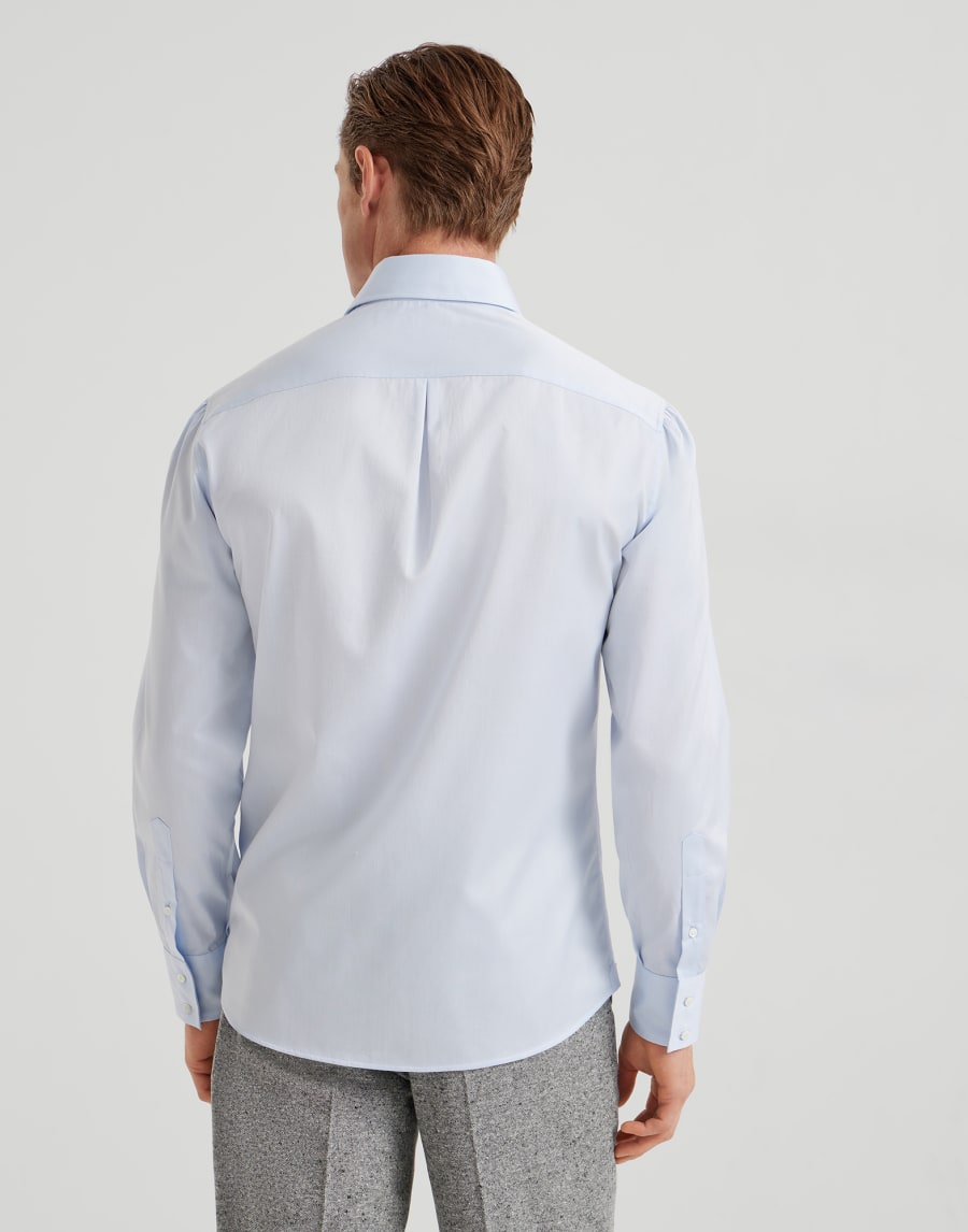 Spread collar shirt Azure Man - Brunello Cucinelli
