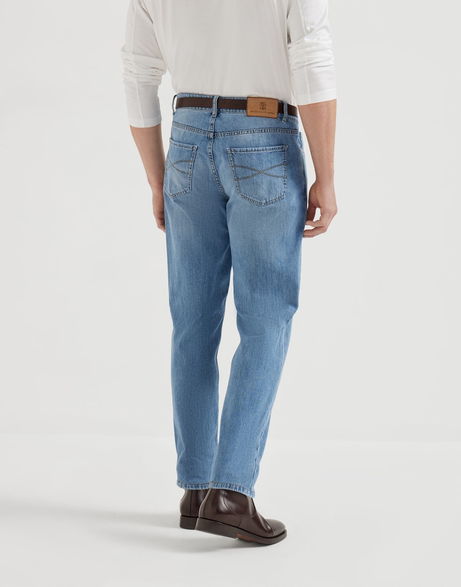 Pantalon en denim léger Denim Clair Homme - Brunello Cucinelli