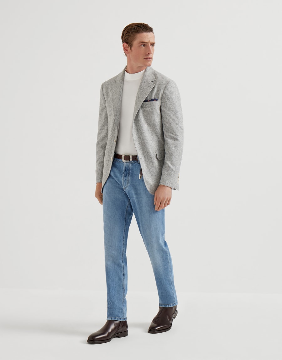 ライトウェイト デニムパンツ ライトデニム メンズ - Brunello Cucinelli