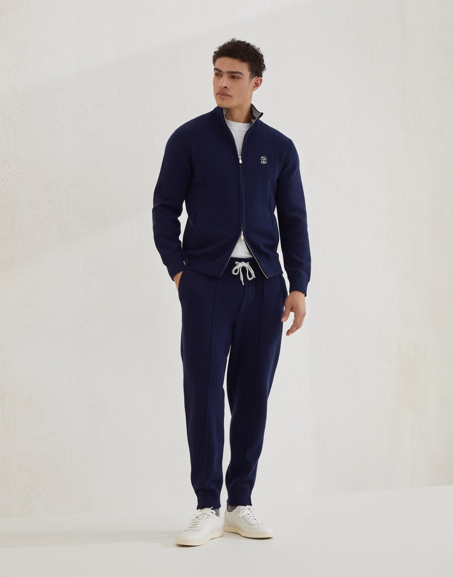 ジャージー Tシャツ ホワイト メンズ - Brunello Cucinelli