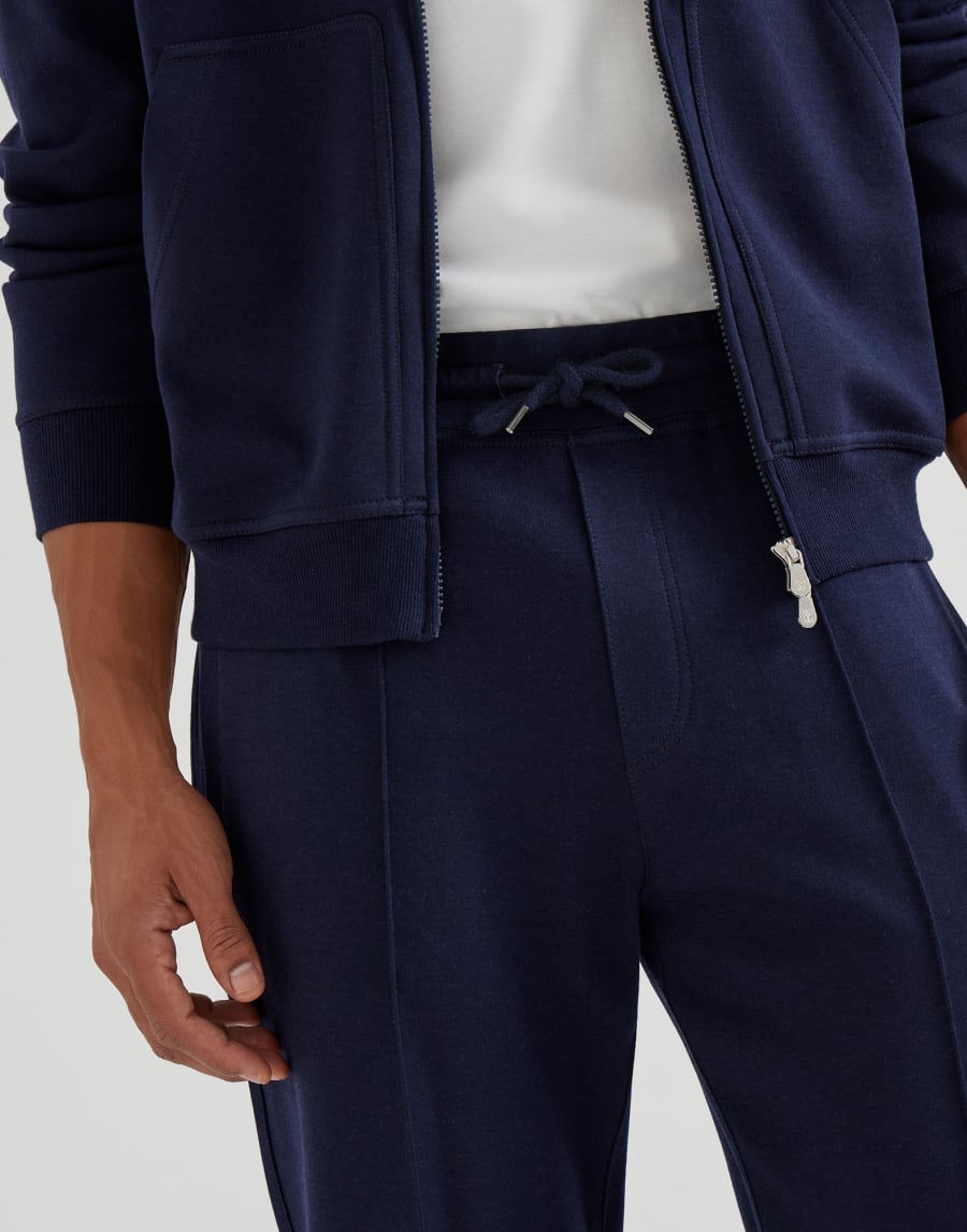 Pantalón con Crête Cobalto Hombre - Brunello Cucinelli