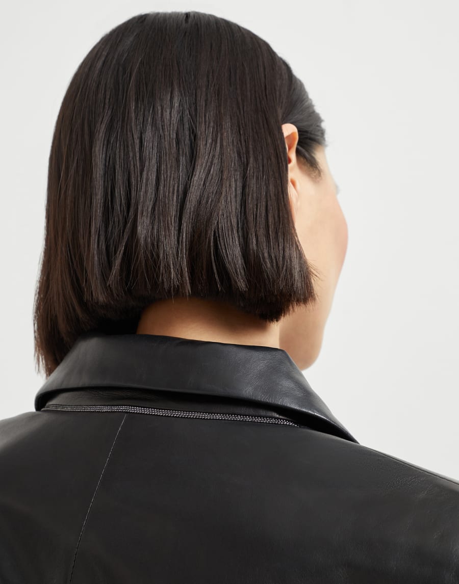 Nappa leather blazer Black Woman - Brunello Cucinelli