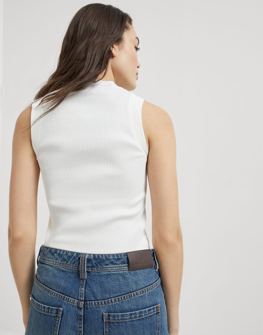 Baggy Tapered trousers Denim Woman - Brunello Cucinelli