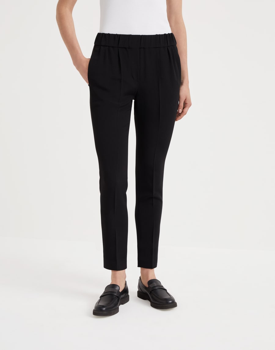 Брюки Tailored Jogger Чёрный Женщина - Brunello Cucinelli