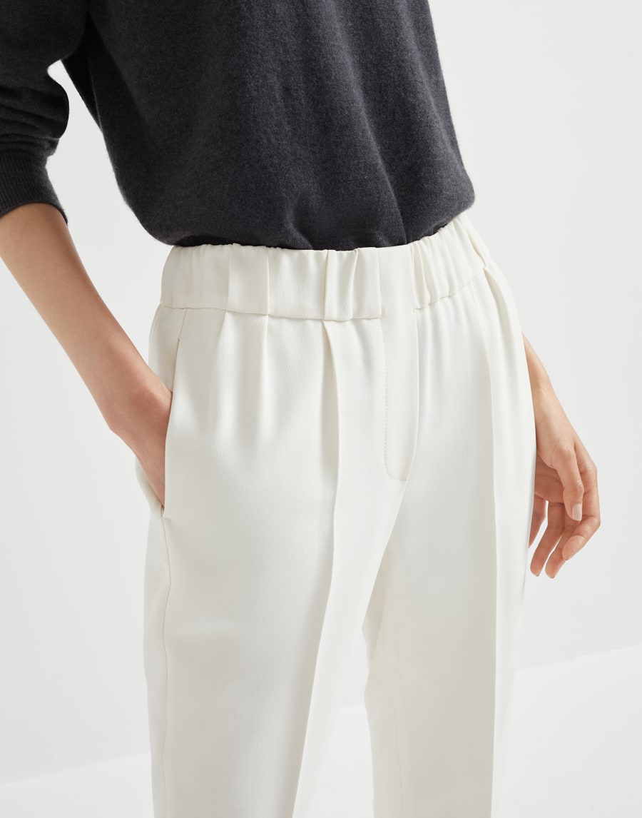 Tailored Jogger trousers Off-White Woman - Brunello Cucinelli