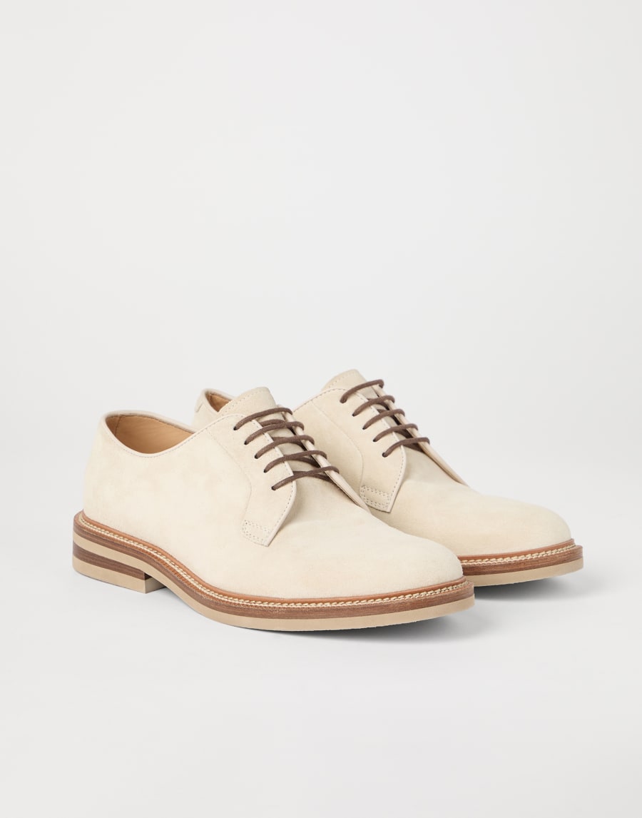 Suede derby Panama Man - Brunello Cucinelli