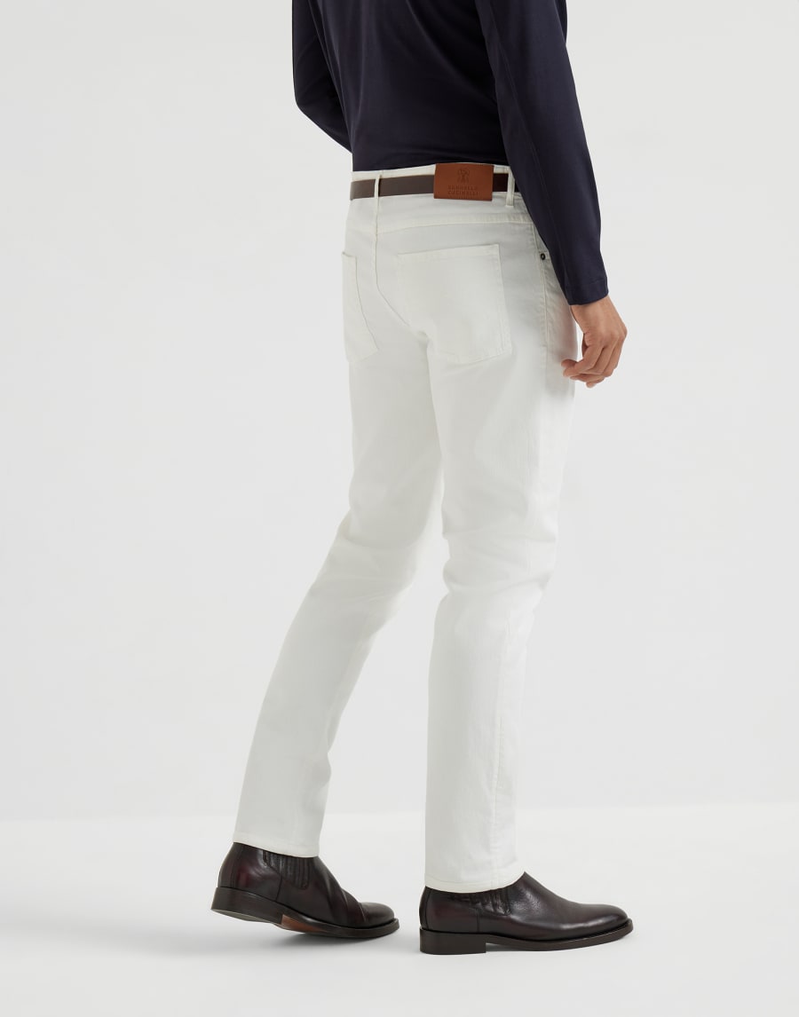 Garment-dyed trousers White Man - Brunello Cucinelli