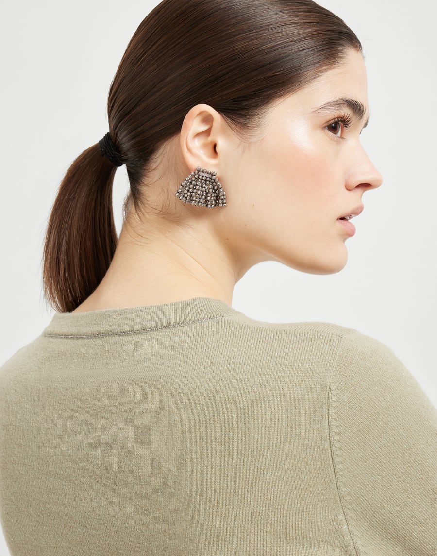 Cashmere sweater Green Woman - Brunello Cucinelli