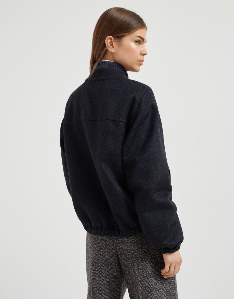 Hand-crafted bomber jacket Night Woman - Brunello Cucinelli