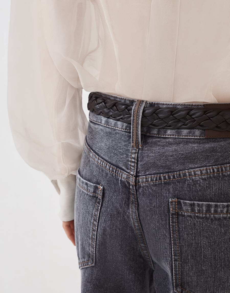 Cropped trousers Grey Woman - Brunello Cucinelli