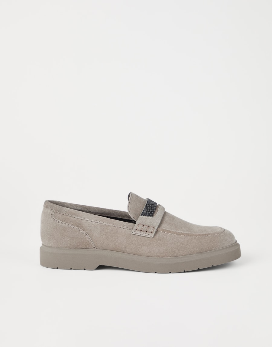 Penny loafers Light Grey Woman - Brunello Cucinelli
