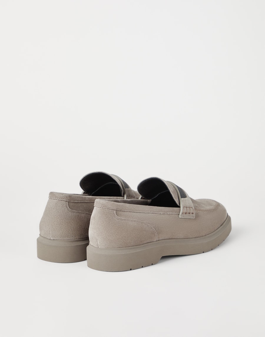 Penny loafers Light Grey Woman - Brunello Cucinelli