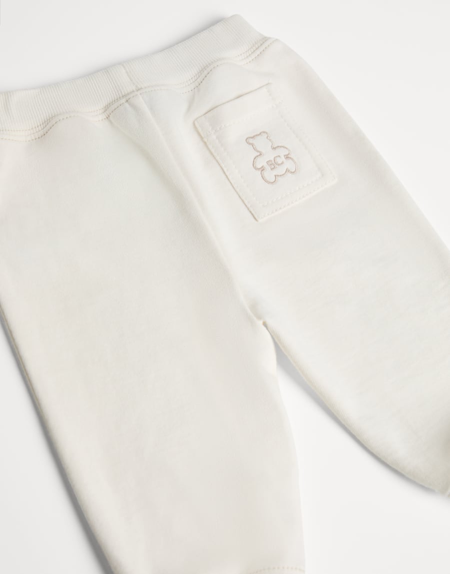 French terry Baby Bernie trousers Panama Baby - Brunello Cucinelli