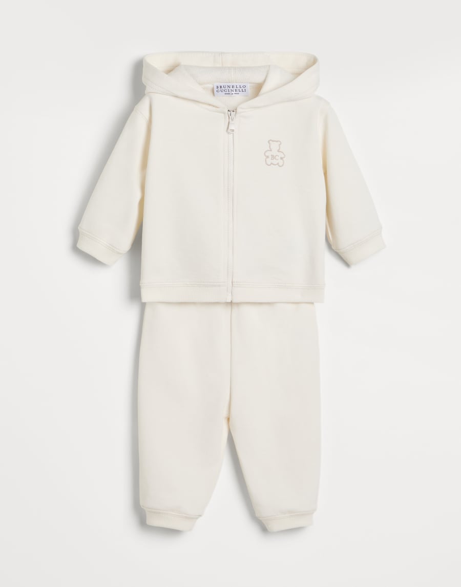French terry Baby Bernie trousers Panama Baby - Brunello Cucinelli