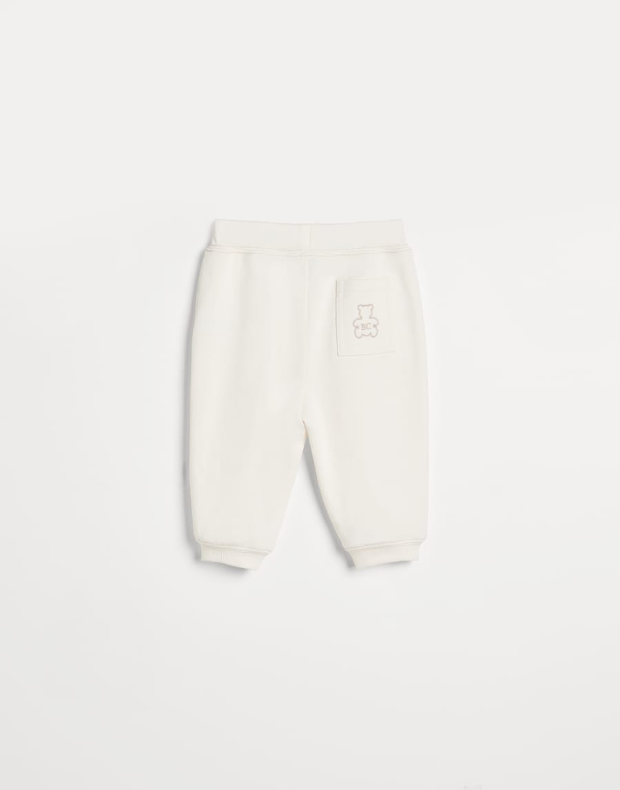 Pantalone Baby Bernie in felpa Panama Baby - Brunello Cucinelli
