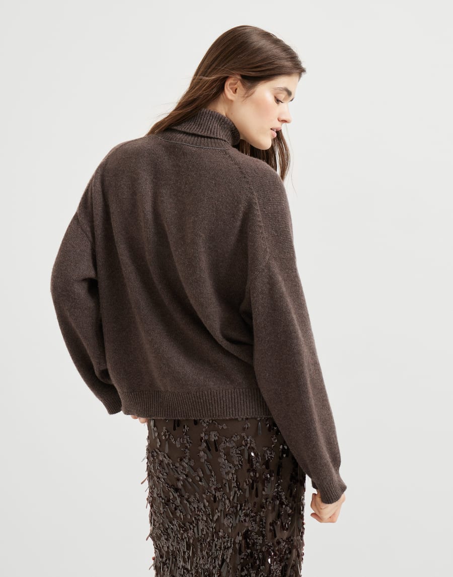 Cashmere sweater Rust Brown Woman - Brunello Cucinelli