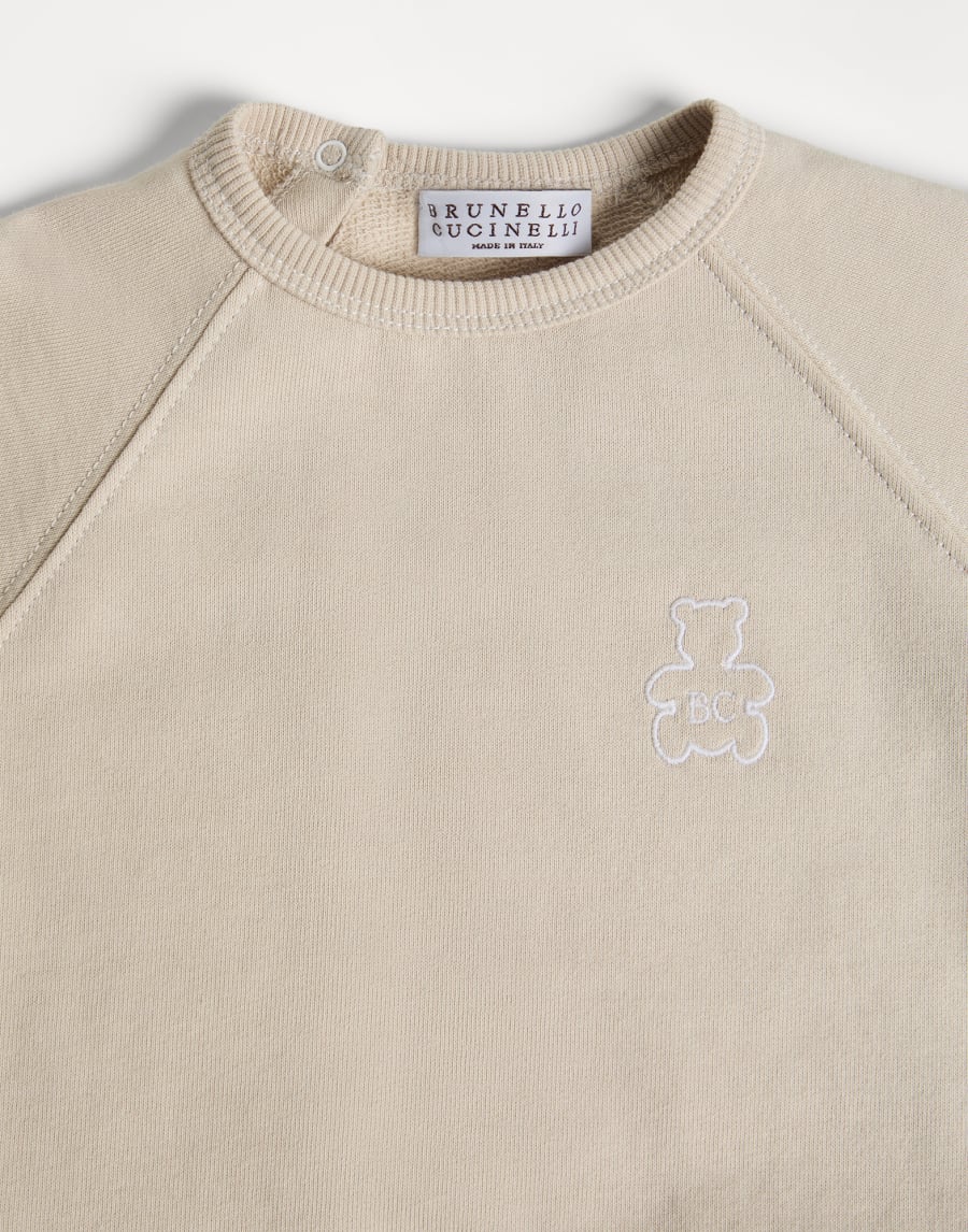 ベビーバーニー フェルパ スウェットシャツ サンド ベビー - Brunello Cucinelli
