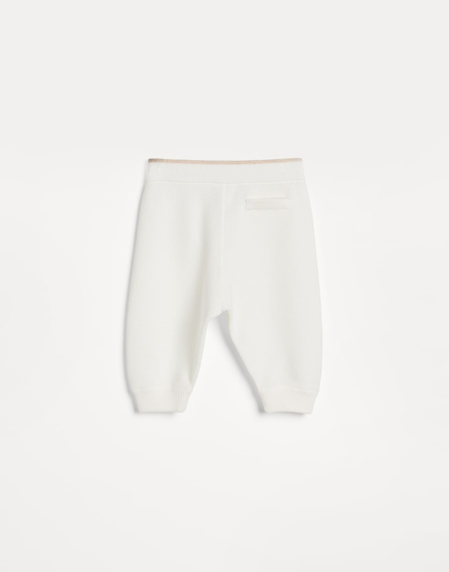 Pantalone Baby in cotone Panama Baby - Brunello Cucinelli