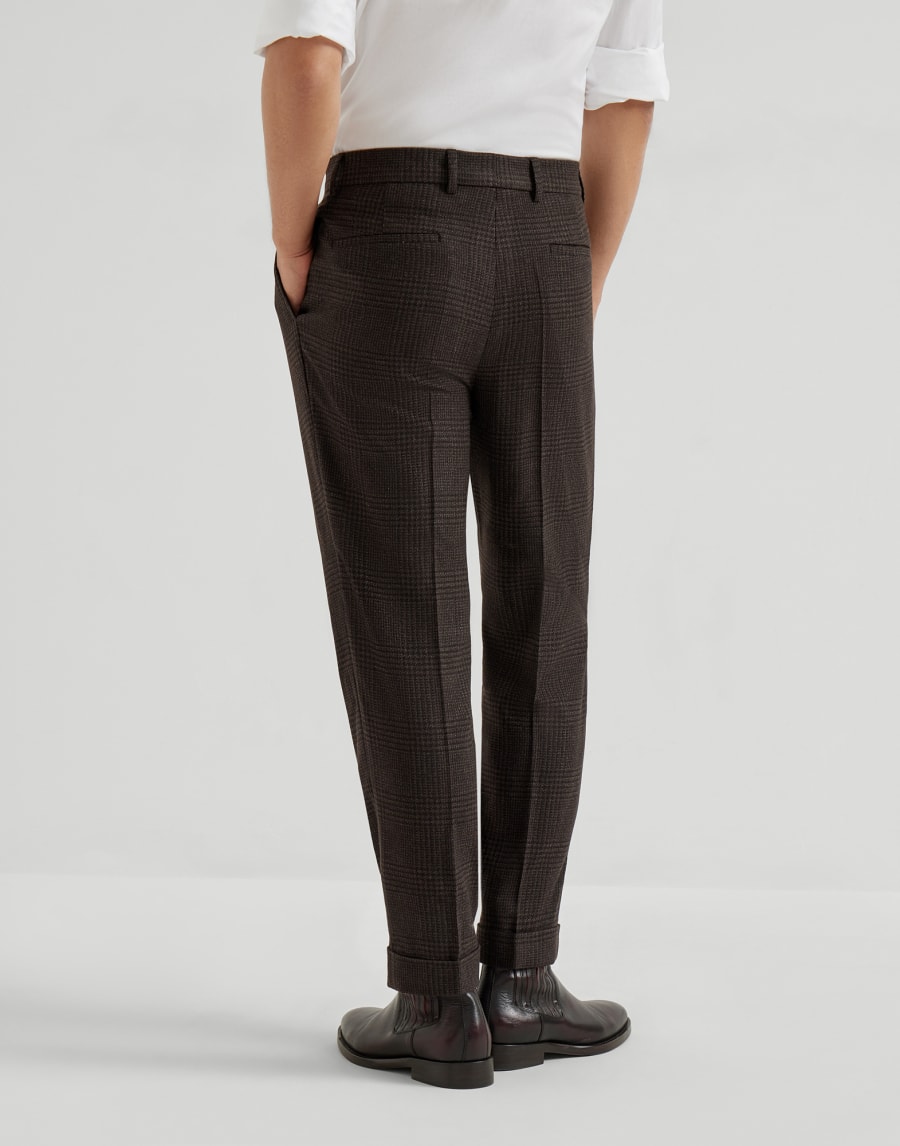 Leisure fit trousers Brown Man - Brunello Cucinelli
