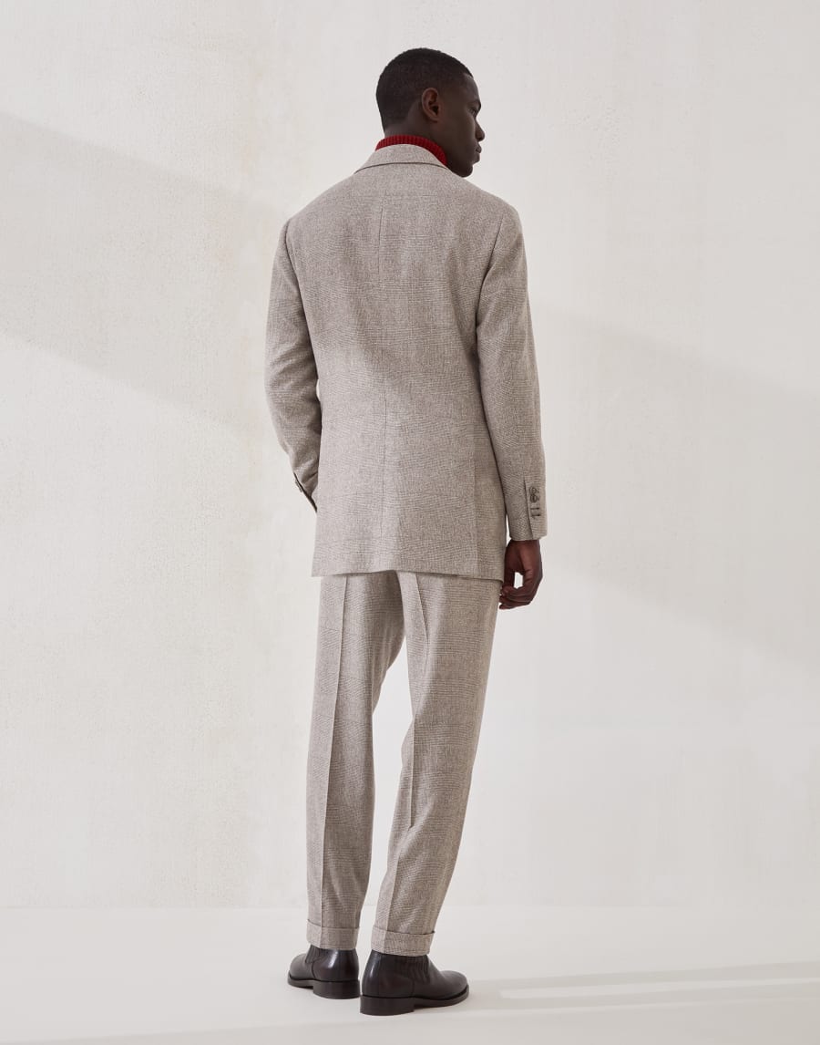 Prince of wales suit Bark Man - Brunello Cucinelli