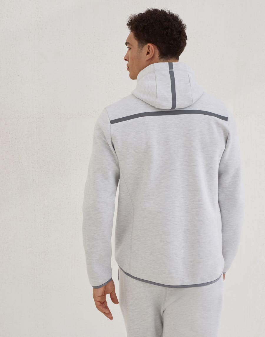 Double cloth sweatshirt Pearl Man - Brunello Cucinelli