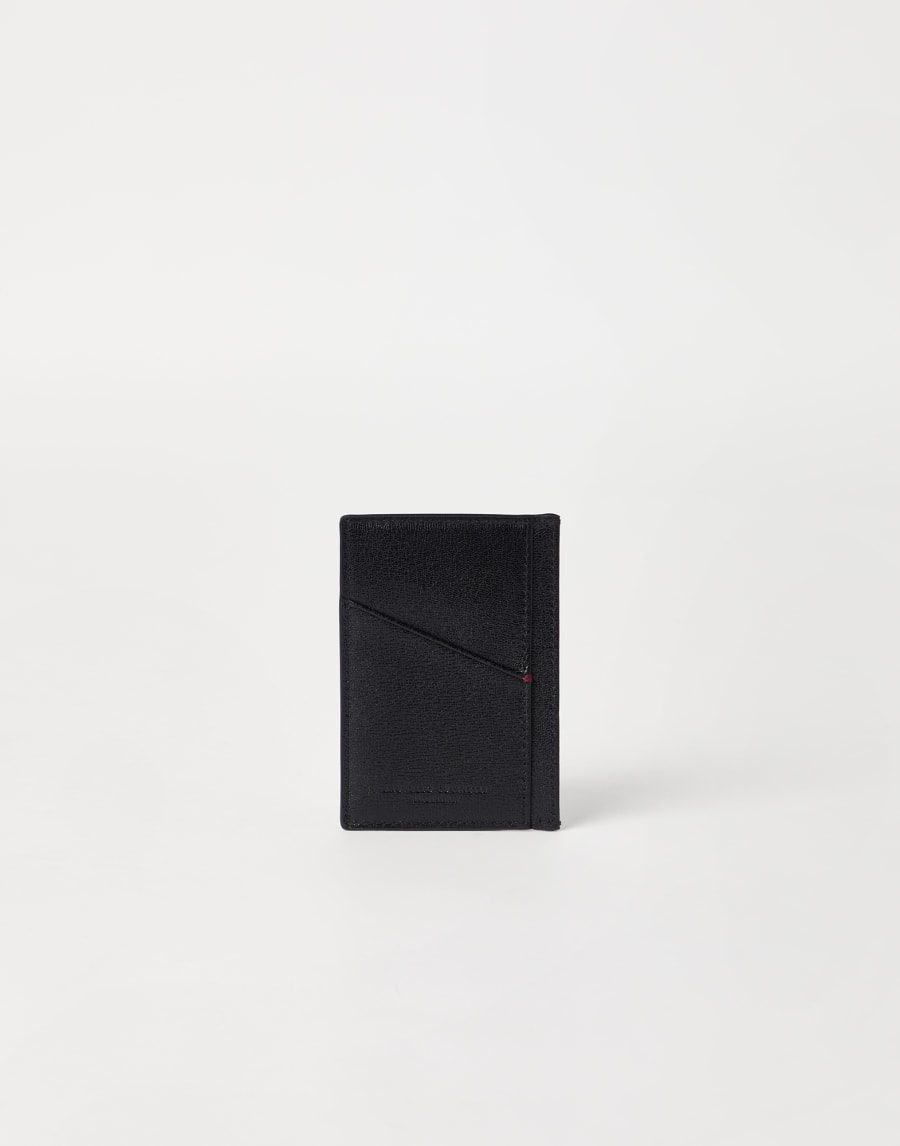 Capretta card holder Black Man - Brunello Cucinelli