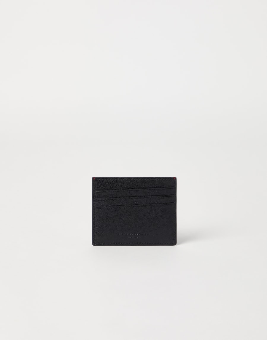 Capretta card holder Black Man - Brunello Cucinelli