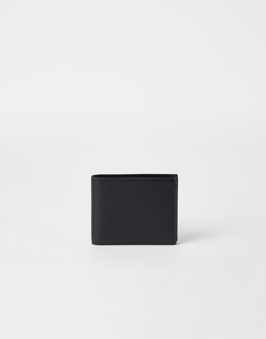 Capretta wallet Black Man - Brunello Cucinelli