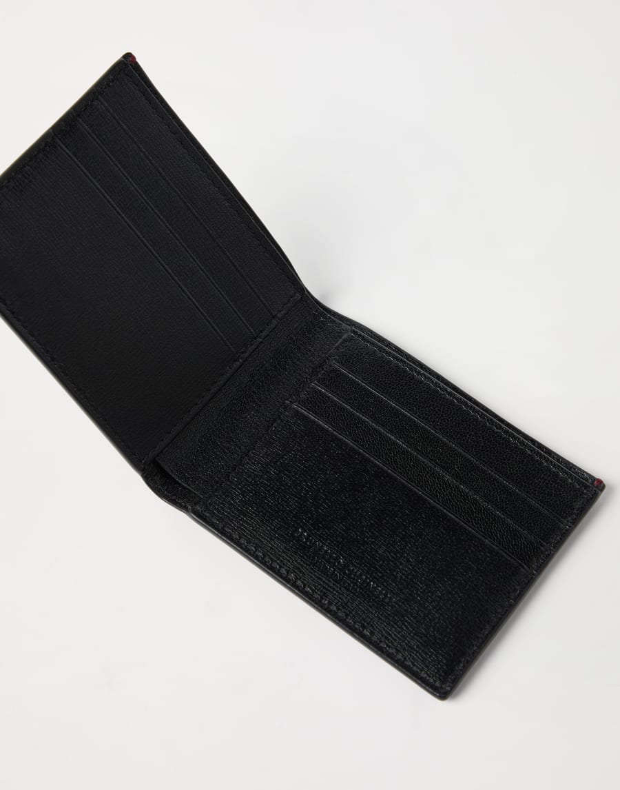 Capretta wallet Black Man - Brunello Cucinelli