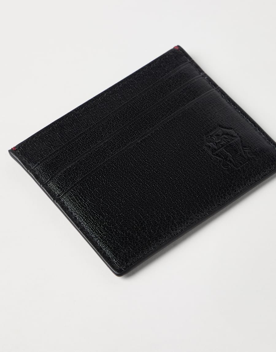 Capretta card holder Black Man - Brunello Cucinelli