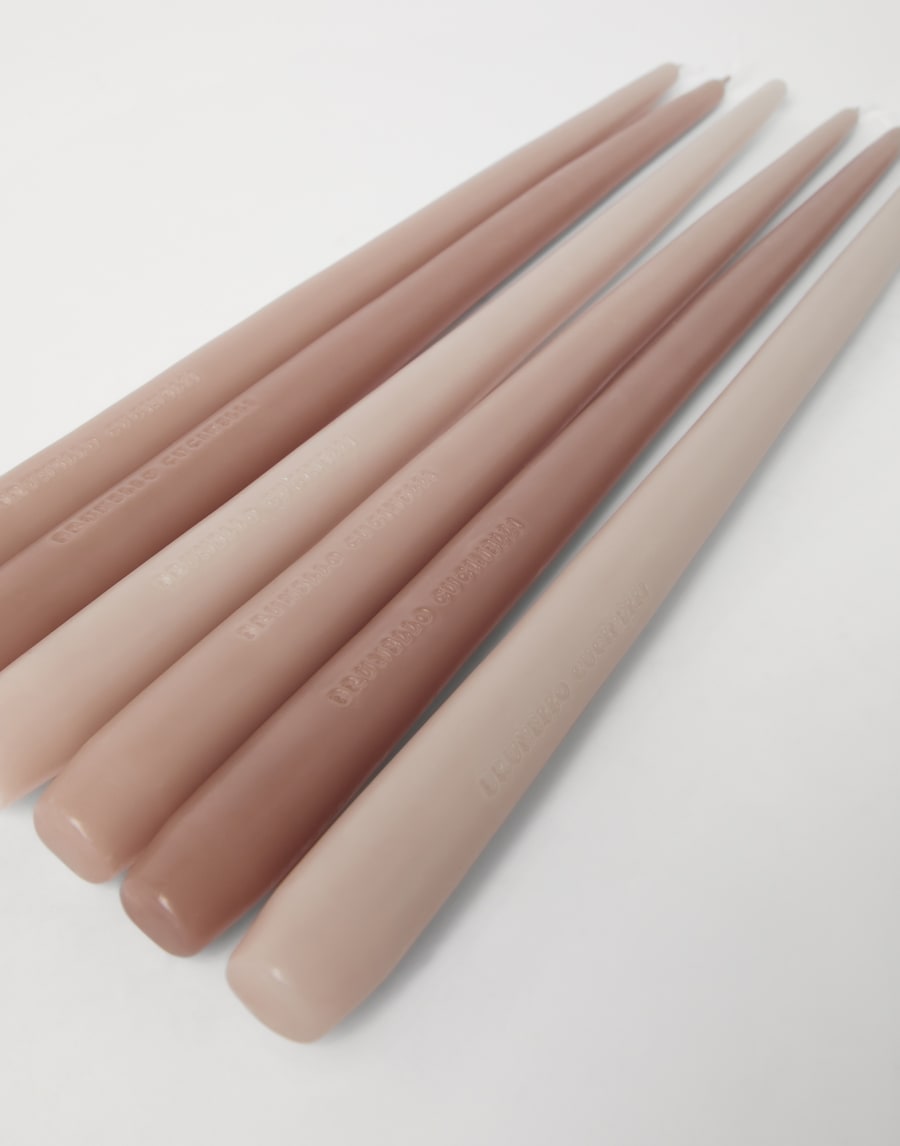 Set of six candles Brown Lifestyle - Brunello Cucinelli