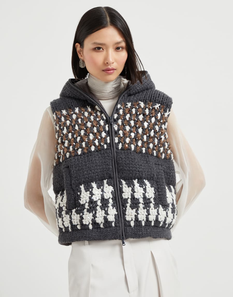 OPERA ダウンベスト マルチカラー レディース - Brunello Cucinelli