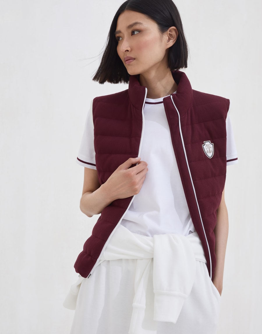 Doudoune sans manches Amarante Femme - Brunello Cucinelli
