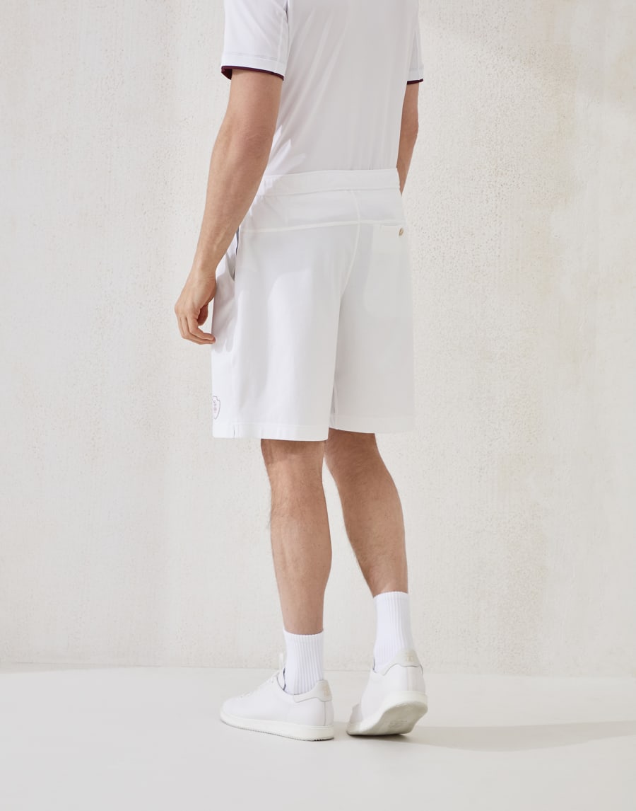 Interlock Bermuda shorts Grey Man - Brunello Cucinelli