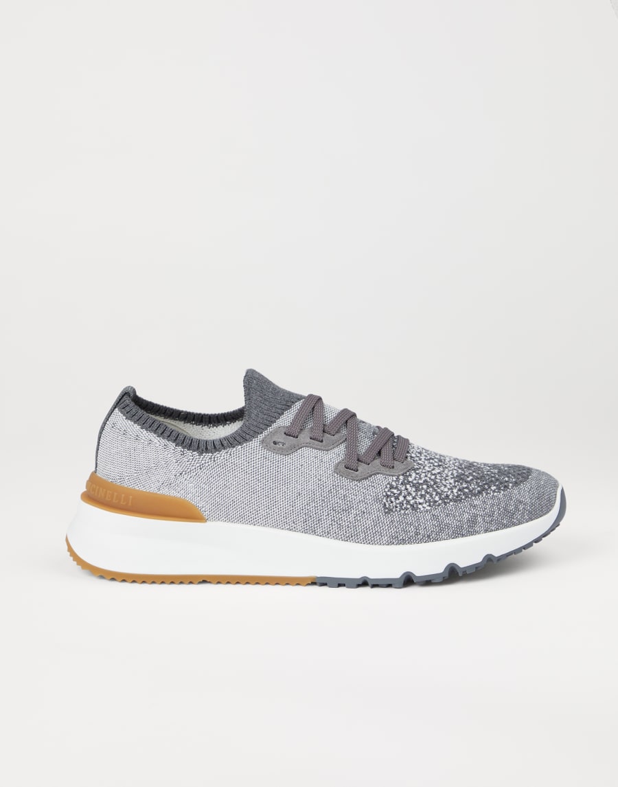 Knit runners Grey Man - Brunello Cucinelli