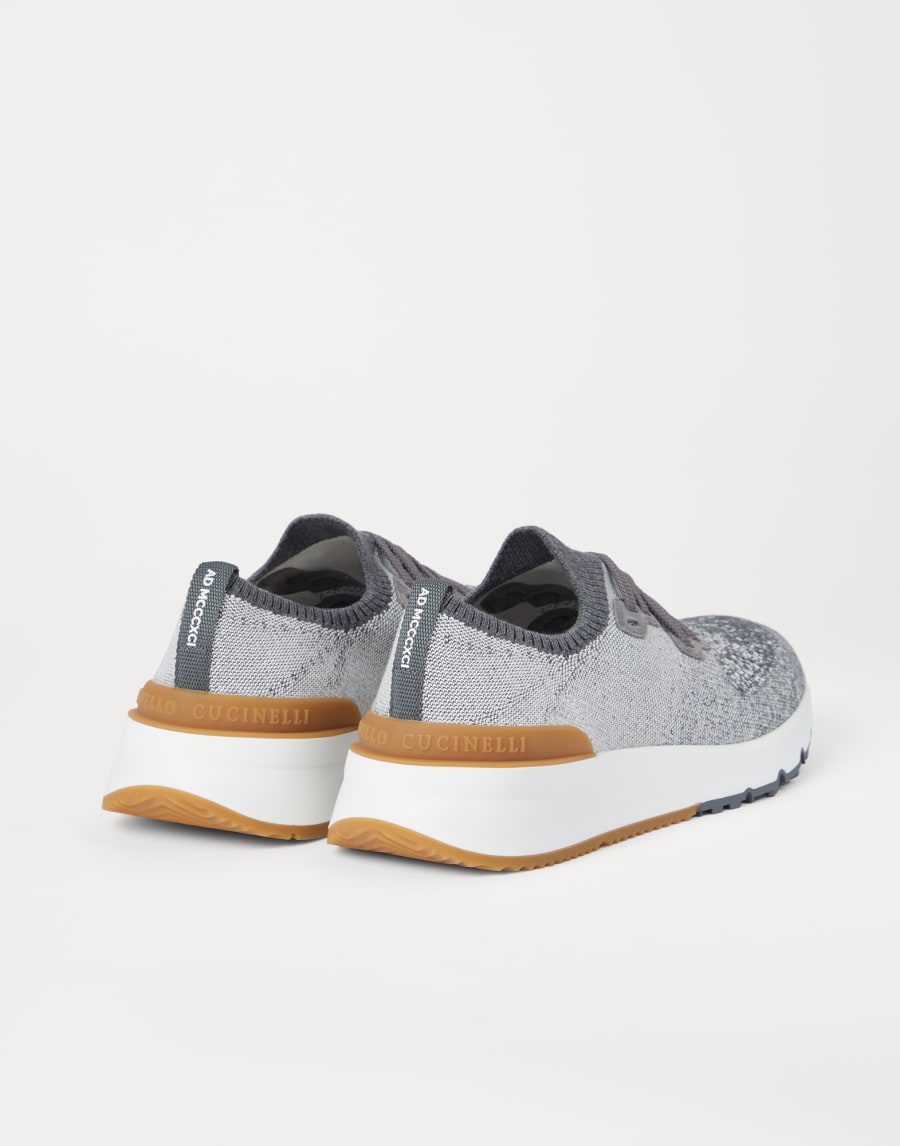 Knit runners Grey Man - Brunello Cucinelli