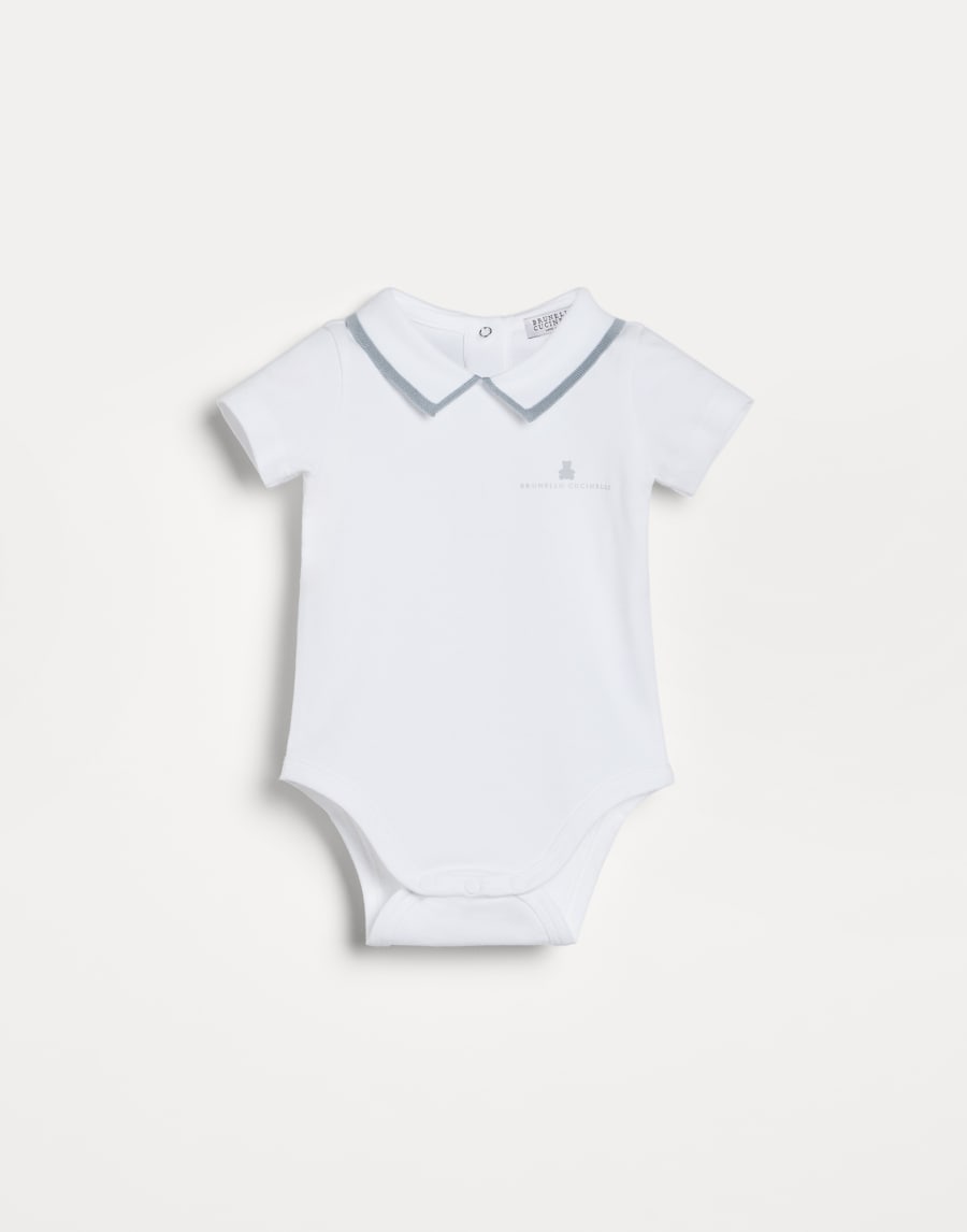 Набор из двух боди Baby Bernie Небесно-Голубой Малыши - Brunello Cucinelli