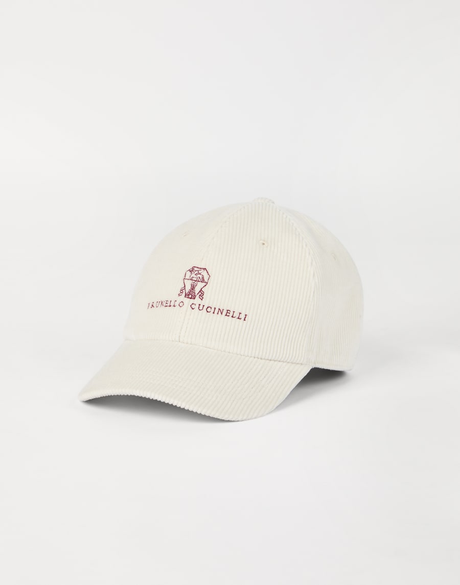 ロゴ入り ベースボールキャップ パナマ メンズ - Brunello Cucinelli