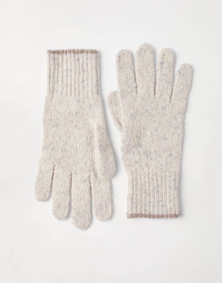 Knit gloves Pearl Man - Brunello Cucinelli
