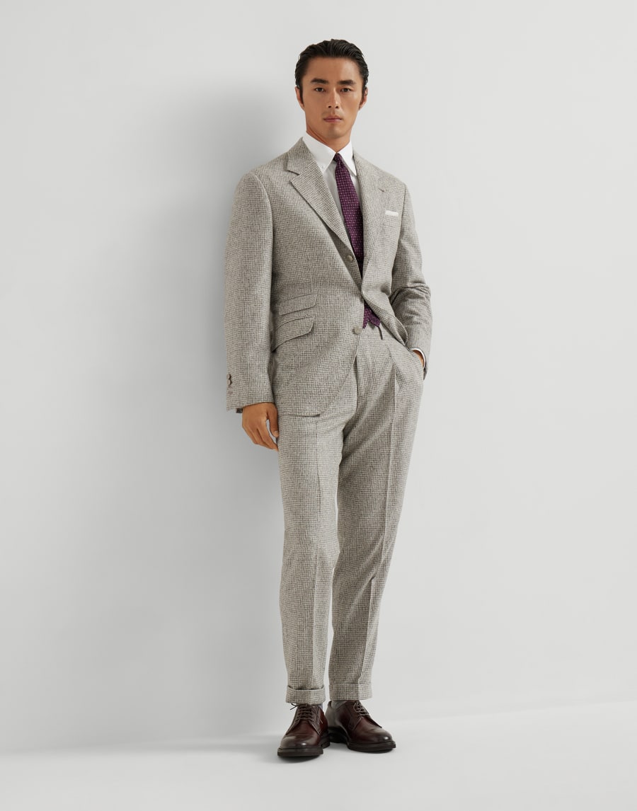 Deconstructed Cavallo blazer Brown Man - Brunello Cucinelli