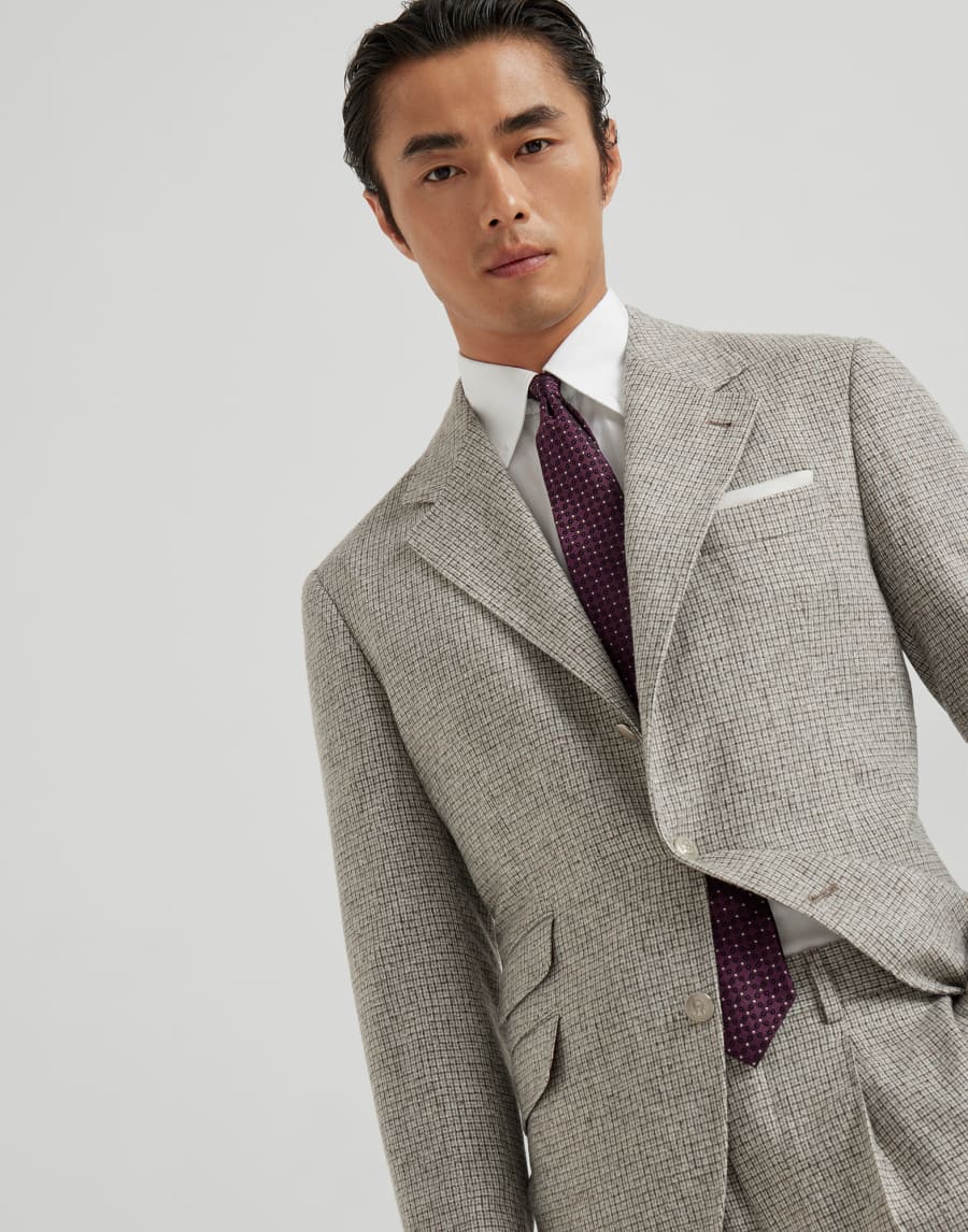 Veste Cavallo déstructurée Marron Homme - Brunello Cucinelli