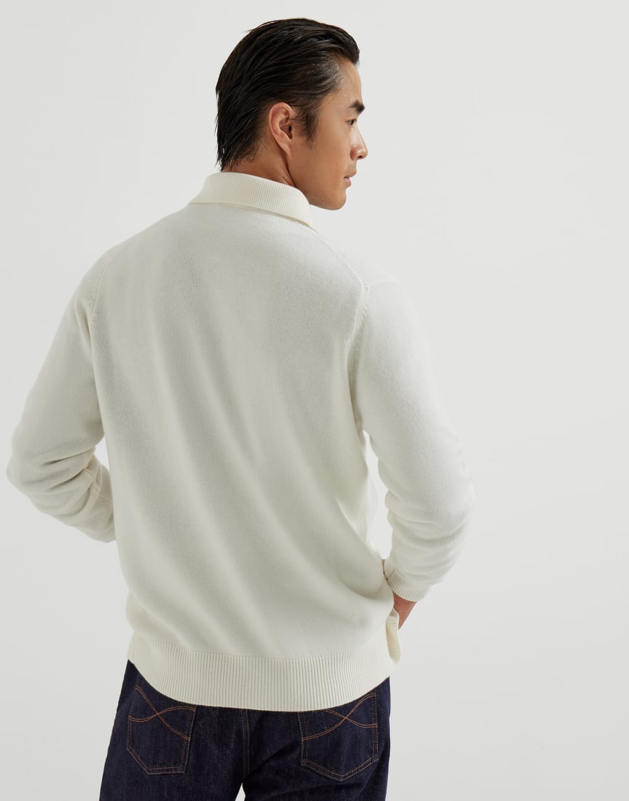 셔츠 스타일 가디건 파나마 남성 - Brunello Cucinelli