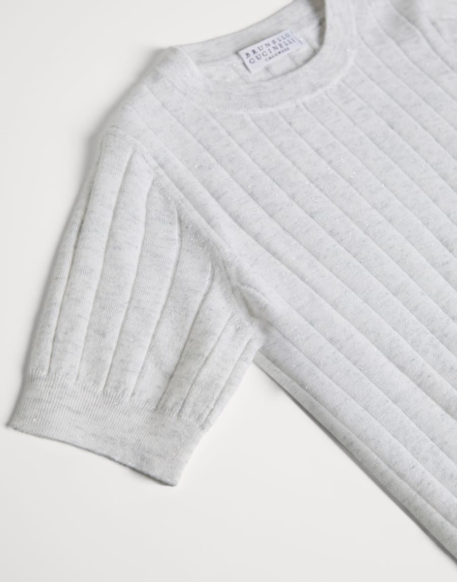 Knit T-shirt White Girls - Brunello Cucinelli
