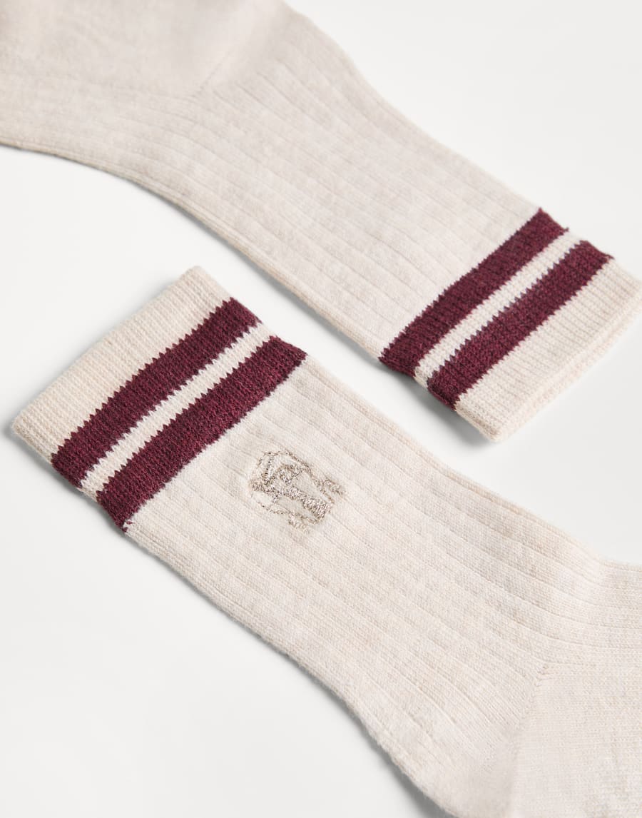 Knit socks Beige Girls - Brunello Cucinelli