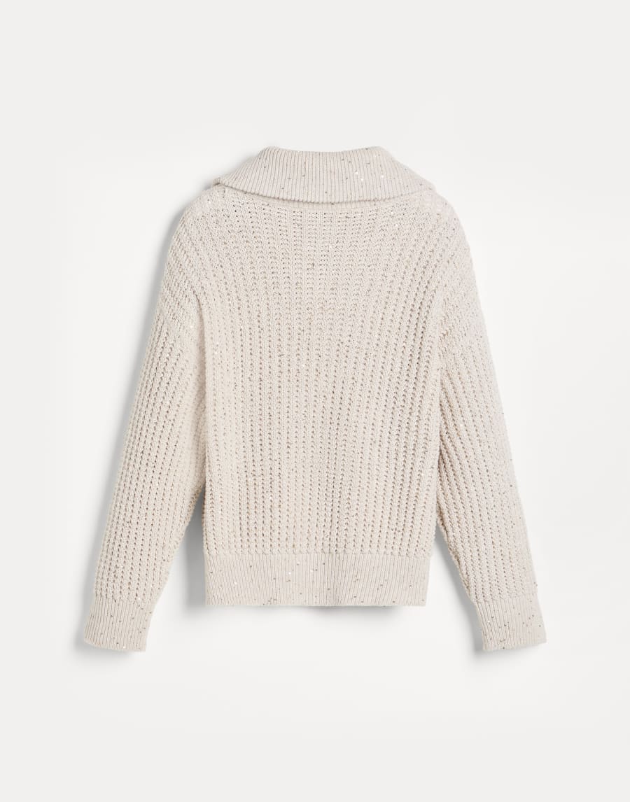 Cotton cardigan Oat Girls - Brunello Cucinelli