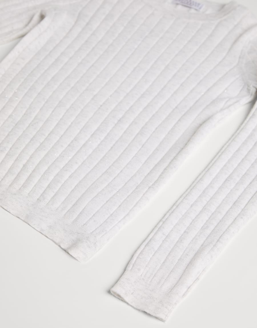 Sparkling cashmere lightweight sweater White Girls - Brunello Cucinelli