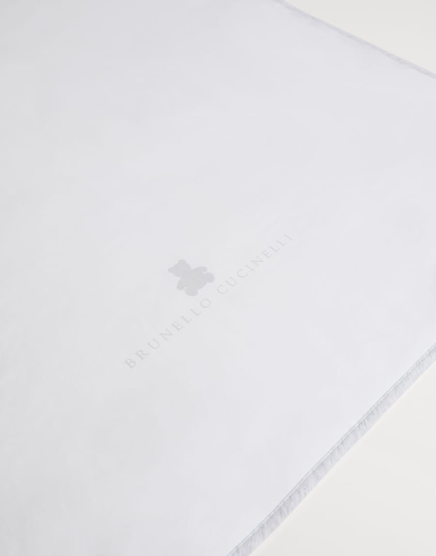 Одеяло из хлопкового интерлока Светло-Серый Малыши - Brunello Cucinelli